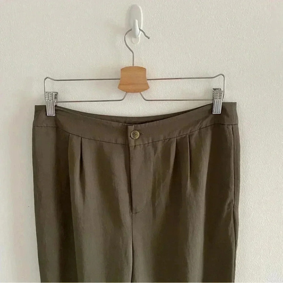 New L.K. BENNETT Melodie Charcoal Gray Straight Leg Dress Pants Size 8 $195 - Picture 2 of 8